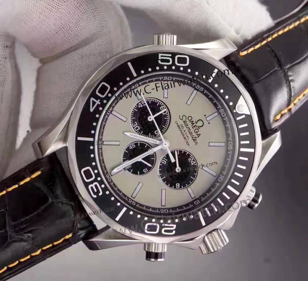 Omega America's CUP Chronograph Watch Replica Gray Dial